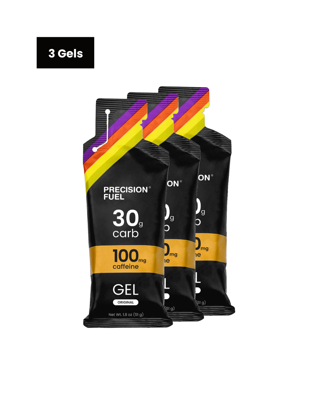 PF&H 30g Caffeine Gels